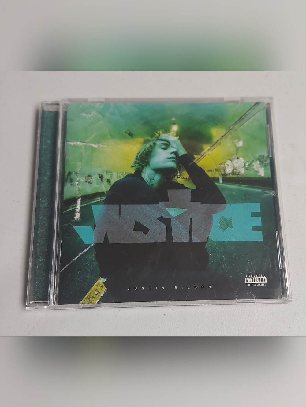 Justin Bieber Green Album Cover Art Print